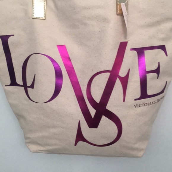 Love Victoria Secret tote. Never used. Tags on - Picture 2 of 4